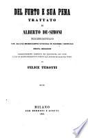Biblioteca scelta del foro criminale italiano, Diretta ... da Giuseppe Toccagni