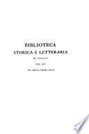 Biblioteca storica e letteraria di Sicilia