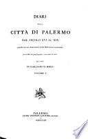 Biblioteca storica e letteraria di Sicilia, Ossia Raccolta di opere inedite o rare di scrittori siciliani dal secolo XVI al XIX