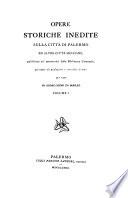 Biblioteca storica e letteraria di Sicilia, Ossia Raccolta di opere inedite o rare di scrittori siciliani dal secolo XVI al XIX