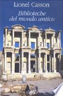 Biblioteche del mondo antico