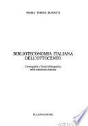 Biblioteconomia italiana dell'Ottocento