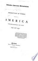 Bibliotheca americana vetustissima