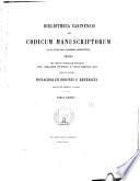 Bibliotheca casinensis; seu