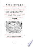 Bibliotheca dell'eloquenza Italiana