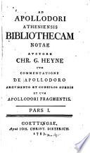 Bibliothecae libri tres