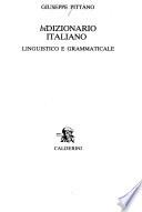 Bidizionario italiano linguistico e grammaticale