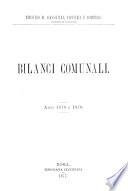 Bilanci comunali