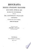 Biografia degli Italiani illustri nelle scienze