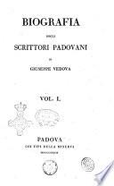 Biografia degli scrittori padovani Giuseppe Vedova