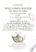 Biografia degli uomini illustri del regno di Napoli...