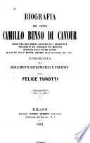 Biografia del conte Camillo Benso di Cavour