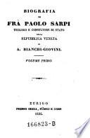 Biografia di Paolo Sarpi