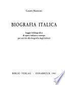 Biografia italica