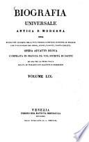 Biografia Universale antica e moderna