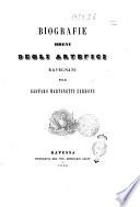 Biografie brevi degli artefici ravegnani per Gasparo Martinetti Cardoni