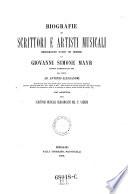 Biografie di scrittori e artisti musicali bergamaschi nativi od oriundi