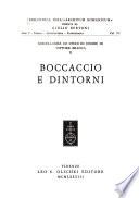 Boccaccio e dintorni