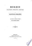 Boezio, filosofo, teologo, martire a Calvenzano milanese