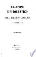 Bolletino bibliografico dell'Emporio Librario