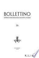 Bolletino - Centro di studi filologici e linguistici siciliani