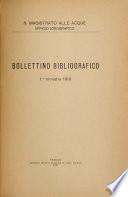 Bollettino bibliografico