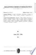 Bollettino chimico farmaceutica