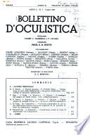 Bollettino d'oculistica