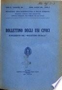 Bollettino degli usi civici
