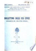 Bollettino degli usi civici