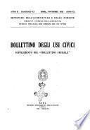 Bollettino degli usi civici