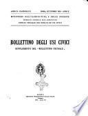 Bollettino degli usi civici