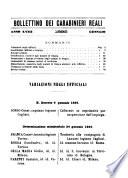 Bollettino dei carabinieri reali