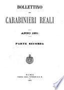 Bollettino dei carabinieri reali