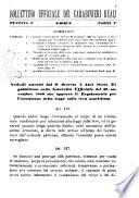 Bollettino dei carabinieri reali