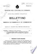 Bollettino dei marchi di fabbrica e di commercio