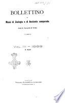 Bollettino dei Musei di zoologia ed anatomia comparata della R. Universita di Torino