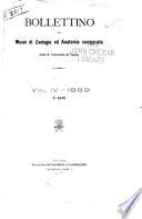 Bollettino dei musei di zoologia ed anatomia comparata della R. Università di Torino