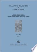 Bollettino del Centro di studi vichiani (2015)