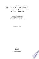 Bollettino del Centro di Studi Vichiani