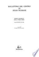 Bollettino del Centro di Studi Vichiani