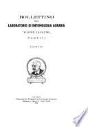 Bollettino del Laboratorio di entomologia agraria Filippo Silvestri Portici