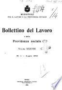 Bollettino del lavoro e della previdenza sociale