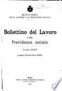 Bollettino del Lavoro e della Previdenza Sociale