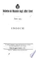 Bollettino del Ministerio degli affari esteri