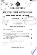 Bollettino del Ministero delle comunicazioni