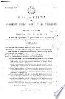 Bollettino del Ministero delle Poste e dei Telegrafi