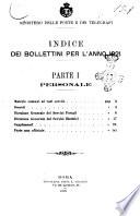 Bollettino del Ministero delle Poste e dei Telegrafi
