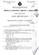 Bollettino del Ministero di agricoltura, industria e commercio. Serie B, Atti e notizie per l'agricoltura, l'industria ed il commercio