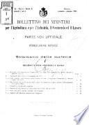Bollettino del Ministero di agricoltura, industria e commercio. Serie B, Atti e notizie per l'agricoltura, l'industria ed il commercio